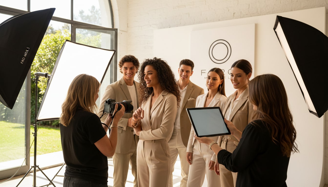 Ensaio fotográfico profissional: por que o modelo certo muda o resultado da produção? — A imagem certa começa com a escolha certa — conheça a FARO Models