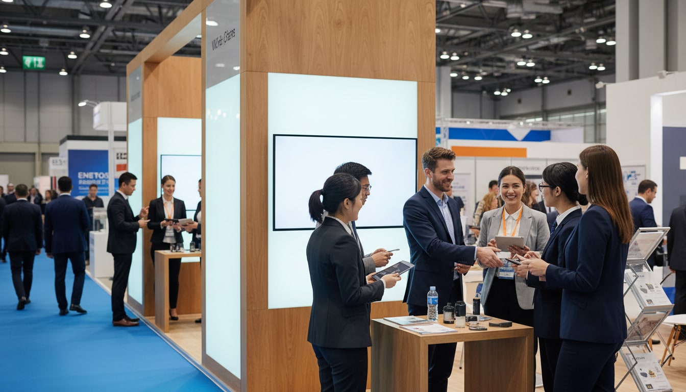 Feira de negócios: como transformar visitantes curiosos em contatos comerciais — Da presença à conversão: o stand como ativo comercial